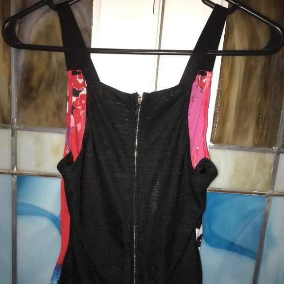 Bebe top zip back cowl neck leopard NWT size small - Picture 2 of 4